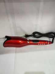 Rose-shaped heating liquid crystal curler