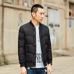 Male Fashion Simple Cotton Jacket Clothes