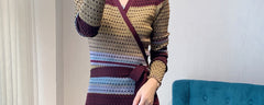 Fashion Slim Knit Dress Women